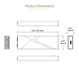 Startech M2-USB-C-NVME-SATA — image 17