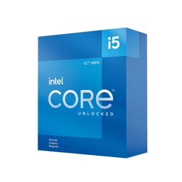 Intel 12th Gen Core i5-12600KF 10 Core Desktop Processor 20 Threads, 3.7GHz up to 4.9GHz Turbo, Alder Lake Socket LGA1700, 20MB Cache, 125W, Maximum Turbo Power 150W Overclockable CPU, No Cooler, No G