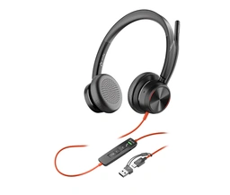 Hp Poly Blackwire 8225 Stereo USB-C Headset +USB-C/A Adapter — image 16