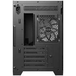Antec FLUX M Mini Tower Gaming Case, 1 x USB Type-C / 1 x USB 3.0, Tempered Glass Side Window Panel, Vertical Airflow Design, 3 x Pre-Installed RGB LED Fans &amp;amp; 3 PWM Reverse Fans, Micro-ATX, IT — image 3