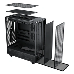 Antec 900 Full Tower Gaming Case, 1 x USB Type-C / 2 x USB 3.0, Tempered Glass Side Window Panel, 6 x Pre-Installed High- Performance PWM Fans, ATX, E-ATX, SS-CEB,SSI-EEB , Threadripper, (Supports Bac — image 4