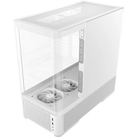 Antec Constellation C6 Air Mid Tower Gaming Case, 1 x USB Type-C / 2 x USB 3.0, Curved Tempered Glass Front and Side Window Panel, Multi-Directional Air Intake, 3 x Pre-Installed PWM Fans, ATX, Micro- — image 5