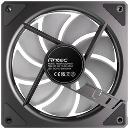 Antec Vision 120mm ARGB - 3 PK, Black, Up to 1800RPM, 44.5CFM Airflow, 29dB Max, 4-pin ARGB 3-pin — image 4