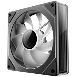 Antec Vision 120mm Reverse ARGB Fan 3 Pack Black, 1500RPM, 37.2CFM, 27.5dB, 4-Pin PWM / 3-Pin ARGB — image 2