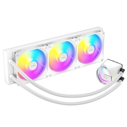 Antec Skeleton 360ARGB Liquid CPU Cooler, Universal Socket, White, 360mm Radiator, PWM up tp 2000 RPMCooling Fans, Addressable RGB LED Lighting — image 4