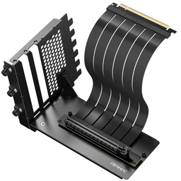 Antec RTX50 PCIe 5.0 Riser Cable with 90-Degree Bracket Mount, Black, for Vertical Graphics Card Mounting