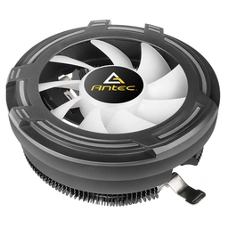 Antec T120 Fan CPU Cooler, Universal Socket, 120mm Chromatic Silent RGB Fan, 1500RPM, Massive Black Aluminium Fins for Enhanced Cooling Performance, Designed for Small Form Factor Cases — image 2