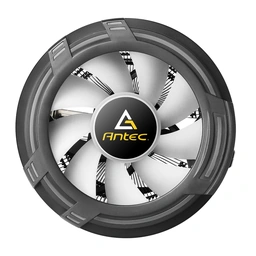 Antec T120 Fan CPU Cooler, Universal Socket, 120mm Chromatic Silent RGB Fan, 1500RPM, Massive Black Aluminium Fins for Enhanced Cooling Performance, Designed for Small Form Factor Cases — image 4
