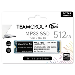 TEAMGROUP MP33 512 GB M.2-2280 PCIe 3.0 X4 NVME Solid State Drive — image 2