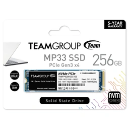 TEAMGROUP MP33 256 GB M.2-2280 PCIe 3.0 X4 NVME Solid State Drive — image 2