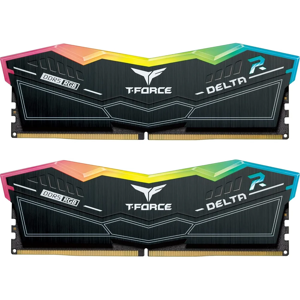 TEAMGROUP T-Force Delta RGB 64 GB (2 x 32 GB) DDR5-6000 CL38 Memory