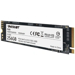 Patriot P300 256 GB M.2-2280 PCIe 3.0 X4 NVME Solid State Drive