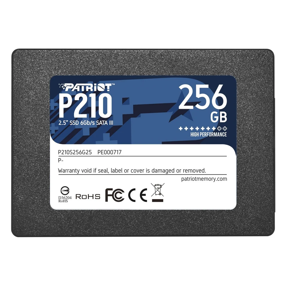 Patriot P210 256 GB 2.5" Solid State Drive