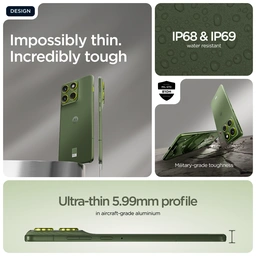Motorola edge 70 17 cm (6.7") Dual SIM Android 16.0 5G USB Type-C 12 GB 512 GB 4800 mAh Green — image 13