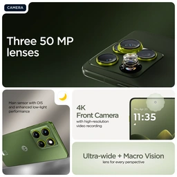 Motorola edge 70 17 cm (6.7") Dual SIM Android 16.0 5G USB Type-C 12 GB 512 GB 4800 mAh Green — image 15