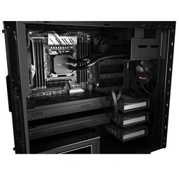 be quiet! Pure Base 600 Case, Black, MId Tower, 2 x USB 3.2 Gen 1 Type-A, 2 x Pure Wings 2 Black PWM Fans Included, Completely Sound Insulated with Dampening Materials, Adjustable Top Cover Vent — image 6