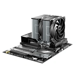 be quiet! Pure Rock Pro 3 CPU Cooler, Universal Socket, 2 x Pure Wings Fans, 2000RPM, only 34.8dB(A) at maximum fan speed, 250W TDP, 3-year manufacturer&amp;apos;s warranty — image 5