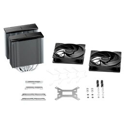 be quiet! Pure Rock Pro 3 CPU Cooler, Universal Socket, 2 x Pure Wings Fans, 2000RPM, only 34.8dB(A) at maximum fan speed, 250W TDP, 3-year manufacturer&amp;apos;s warranty — image 6