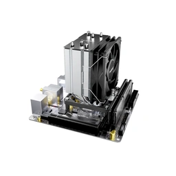 be quiet! Pure Rock Slim 3 Fan CPU Cooler, Universal Socket, High Quality 100mm PWM Black Cooling Fan, 1700RPM, 3 Heat Pipes, 130W TDP, Intel 1851/ 1700 &amp;amp; AMD AM4/ AM5 Compatible — image 6