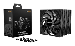 be quiet! Pure Wings 3 PWM High-Speed 72.2 CFM 120 mm Fans 3-Pack — image 3