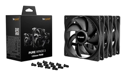 be quiet! Pure Wings 3 PWM 49.9 CFM 120 mm Fans 3-Pack — image 3