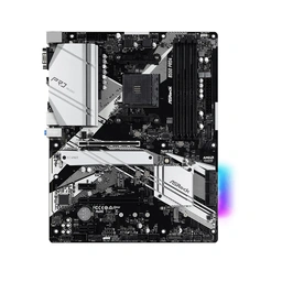 ASRock B550 Pro4 AMD AM4 Socket Motherboard, ATX, 4x DDR4 Slots, 2x M.2 Sockets, GbE LAN, 1x D-Sub / 1x HDMI Port — image 2