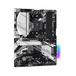 ASRock B550 Pro4 AMD AM4 Socket Motherboard, ATX, 4x DDR4 Slots, 2x M.2 Sockets, GbE LAN, 1x D-Sub / 1x HDMI Port — image 4