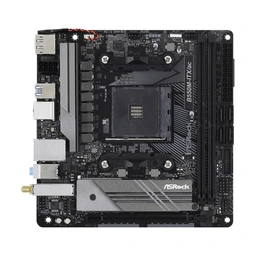 ASRock B550M-ITX/ac AMD AM4 Socket Motherboard, Mini-ITX, 2x DDR4 Slots, 1x M.2 Socket, GbE LAN, Wi-Fi 5, 1x DisplayPort / 1x HDMI Port — image 2
