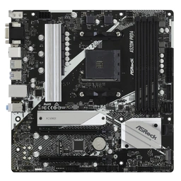 ASRock A520M PRO4 Super Alloy AMD AM4 Socket Motherboard, Micro-ATX, 4x DDR4 Slots, 1x M.2 Socket, GbE LAN, 1x D-Sub / 1x DisplayPort / 1x HDMI Port — image 2