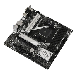 ASRock A520M PRO4 Super Alloy AMD AM4 Socket Motherboard, Micro-ATX, 4x DDR4 Slots, 1x M.2 Socket, GbE LAN, 1x D-Sub / 1x DisplayPort / 1x HDMI Port — image 4