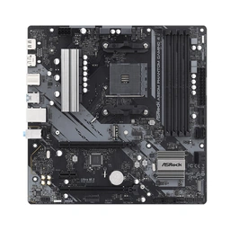 ASRock B550M Phantom Gaming 4 AMD AM4 Socket Motherboard, Micro-ATX, 4x DDR4 Slots, 2x M.2 Sockets, GbE LAN, 1x DisplayPort / 1x HDMI Port — image 2