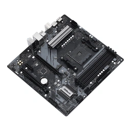 ASRock B550M Phantom Gaming 4 AMD AM4 Socket Motherboard, Micro-ATX, 4x DDR4 Slots, 2x M.2 Sockets, GbE LAN, 1x DisplayPort / 1x HDMI Port — image 3