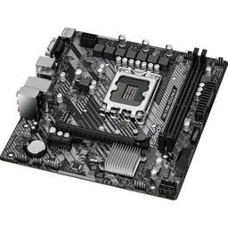 ASRock H610M-HDV/M.2 R2.0 Super Alloy Intel 1700 Socket Motherboard, Micro-ATX, 2x DDR4 Slots, 1x M.2 Socket, GbE LAN, 1x D-Sub / 1x DisplayPort / 1x HDMI Port — image 3