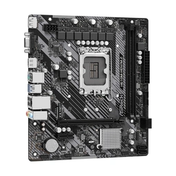 ASRock H610M-HDV/M.2 R2.0 Super Alloy Intel 1700 Socket Motherboard, Micro-ATX, 2x DDR4 Slots, 1x M.2 Socket, GbE LAN, 1x D-Sub / 1x DisplayPort / 1x HDMI Port — image 4