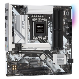 ASRock B760M PRO RS Intel 1700 Socket Motherboard, Micro-ATX, 4x DDR5 Slots, 3x M.2 Sockets, Fitted I/O Shield, 2.5GbE LAN, 1x DisplayPort / 1x HDMI Port — image 2