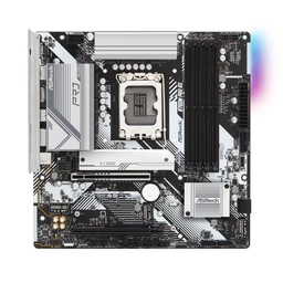 ASRock B760M PRO RS Intel 1700 Socket Motherboard, Micro-ATX, 4x DDR5 Slots, 3x M.2 Sockets, Fitted I/O Shield, 2.5GbE LAN, 1x DisplayPort / 1x HDMI Port — image 3