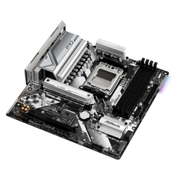 ASRock B650M Pro RS AMD AM5 Socket Motherboard, Micro-ATX, 4x DDR5 Slots, 3x M.2 Sockets, Fitted I/O Shield, 2.5GbE LAN, 1x DisplayPort / 1x HDMI Port — image 4