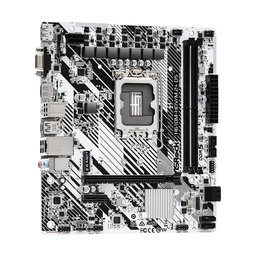 ASRock H610M-HDV/M.2+ D5 Intel 1700 Socket Motherboard, Micro-ATX, 2x DDR5 Slots, 1x M.2 Socket, 1x USB-C Port, GbE LAN, 1x D-Sub / 1x DisplayPort / 1x HDMI Port — image 4