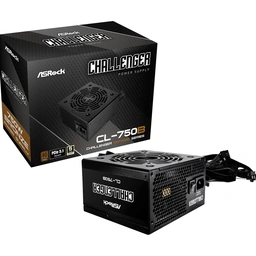 ASRock PRO-650B ATX Power Supply Unit, 80 PLUS BRONZE Certified, Low noise 120mm FAN, High Efficiency PSU
