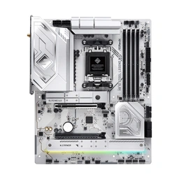 ASRock X870 STEEL LEGEND WIFI AMD AM5 Socket Motherboard, ATX, 4x DDR5 Slots, 3x M.2 Sockets, Fitted I/O Shield, 2.5GbE LAN, Wi-Fi 7, 1x HDMI Port / 2x USB-C (USB4) — image 2