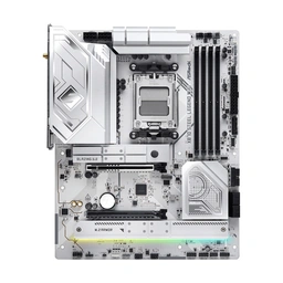 ASRock X870 STEEL LEGEND WIFI AMD AM5 Socket Motherboard, ATX, 4x DDR5 Slots, 3x M.2 Sockets, Fitted I/O Shield, 2.5GbE LAN, Wi-Fi 7, 1x HDMI Port / 2x USB-C (USB4) — image 3