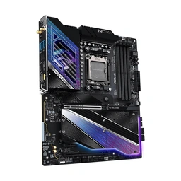 ASRock X870E NOVA WIFI PHANTOM GAMING AMD AM5 Socket Motherboard, ATX, 4x DDR5 Slots, 5x M.2 Sockets, Fitted I/O Shield, 5GbE LAN, Wi-Fi 7, 1x HDMI Port / 2x USB-C (USB4) — image 3
