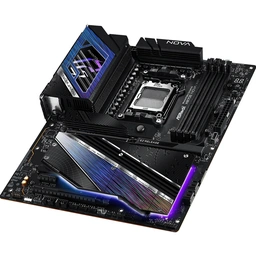 ASRock X870E NOVA WIFI PHANTOM GAMING AMD AM5 Socket Motherboard, ATX, 4x DDR5 Slots, 5x M.2 Sockets, Fitted I/O Shield, 5GbE LAN, Wi-Fi 7, 1x HDMI Port / 2x USB-C (USB4) — image 5