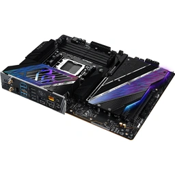 ASRock X870E NOVA WIFI PHANTOM GAMING AMD AM5 Socket Motherboard, ATX, 4x DDR5 Slots, 5x M.2 Sockets, Fitted I/O Shield, 5GbE LAN, Wi-Fi 7, 1x HDMI Port / 2x USB-C (USB4) — image 6