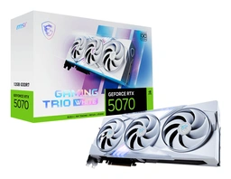 MSI GAMING TRIO OC WHITE GeForce RTX 5070 12 GB Video Card