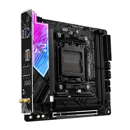 ASRock B850I Lightning WiFi PHANTOM GAMING AMD AM5 Socket Motherboard, Mini-ITX, 2x DDR5 Slots, 2x M.2 Sockets, Fitted I/O Shield, 2.5GbE LAN, Wi-Fi 6E, 1x HDMI Port / 1x USB-C — image 3