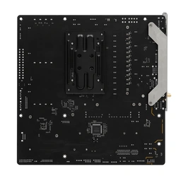 ASRock B850M Riptide WiFi AMD AM5 Socket Motherboard, Micro-ATX, 4x DDR5 Slots, 3x M.2 Sockets, Fitted I/O Shield, 2.5GbE LAN, Wi-Fi 7, 1x DisplayPort / 1x HDMI Port — image 2