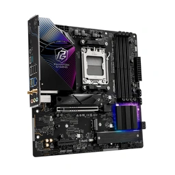 ASRock B850M Riptide WiFi AMD AM5 Socket Motherboard, Micro-ATX, 4x DDR5 Slots, 3x M.2 Sockets, Fitted I/O Shield, 2.5GbE LAN, Wi-Fi 7, 1x DisplayPort / 1x HDMI Port — image 3