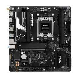 ASRock B850M-X WiFi R2.0 AMD AM5 Socket Motherboard, Micro-ATX, 2x DDR5 Slots, 2x M.2 Sockets, 2.5GbE LAN, Wi-Fi 6E, 1x DisplayPort / 1x HDMI Port — image 2