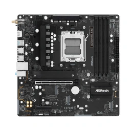 ASRock A620AM PRO-A WIFI AMD AM5 Socket Motherboard, Micro-ATX, 4x DDR5 Slots, 3x M.2 Sockets, 2.5GbE LAN, Wi-Fi 6E, 1x HDMI Port — image 2